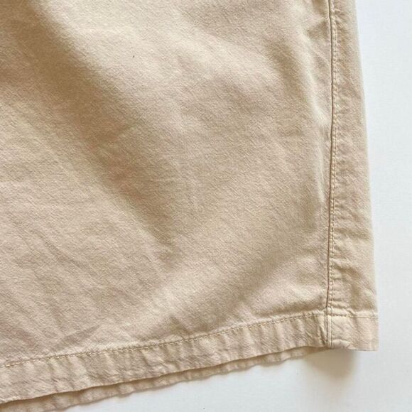 Beige cotton shorts - Picture 4 of 8